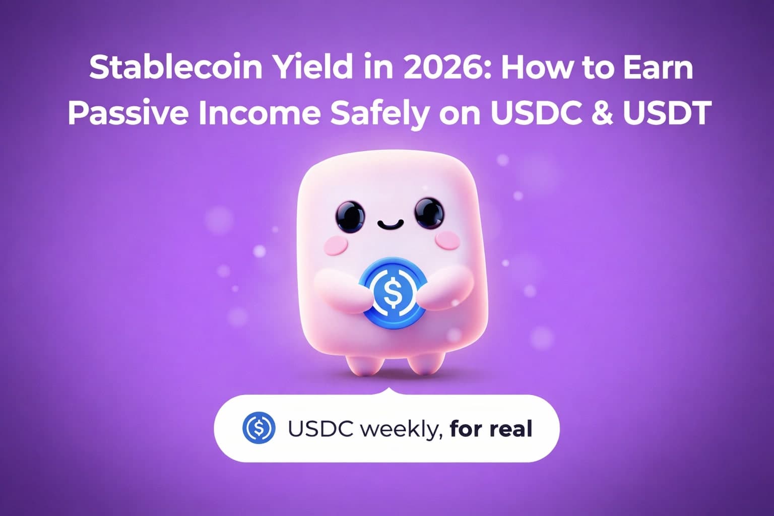 Stablecoin Yield in 2026: How to Earn Passive Income Safely on USDC & USDT