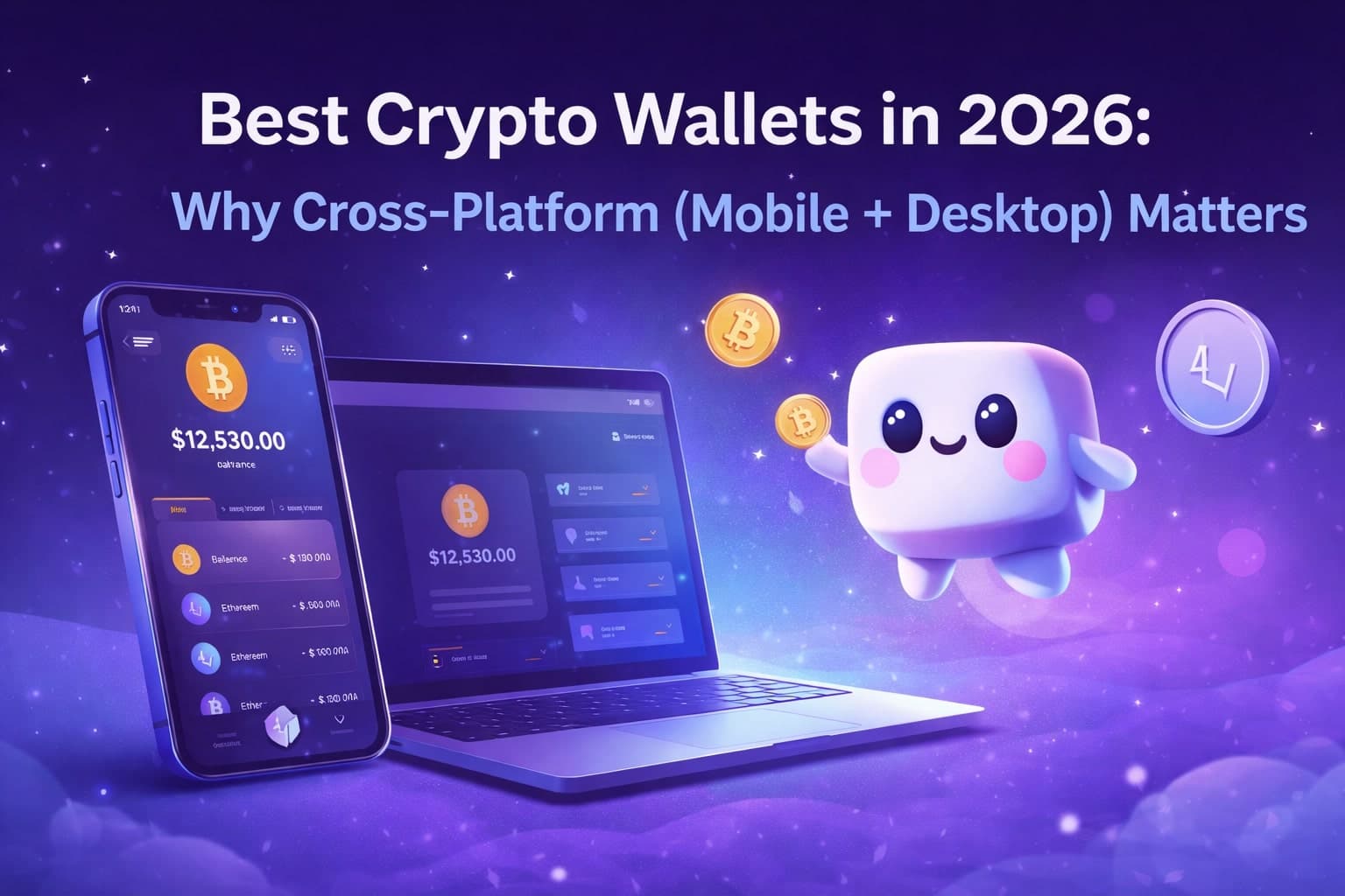 Best Crypto Wallets in 2026: Why Cross-Platform (Mobile + Desktop) Matters